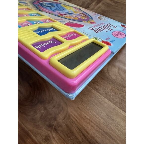 Disney Princess Talking Dictionary Play-a-Sound English & Spanish 400 Word Book - Picture 12 of 12